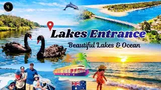 പ്രകൃതിയുടെ അത്ഭുതസംഗമം | Lakes Entrance Family Trip 😍🇦🇺 #travel #australia #familytrip #summer 