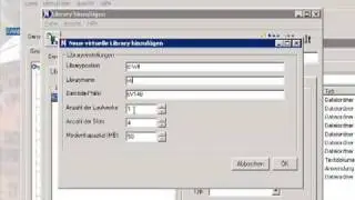 BakBone NetVault - Anlegen einer virtuellen Tapelibrary (VTL)