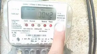 How to read meter units | k electric bill meter KWH