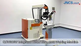 QCW300W Integrated boom optical fiber laser mold welding machine