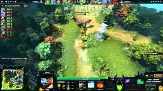 Team Spirit vs Team Empire 1 игра Dreamleague русские комментаторы