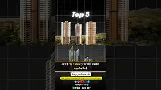 Top 5 Commercial Projects to Watch in 2025!  #thynksanjay #property #realestatefacts