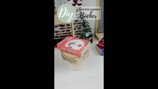 Wichtelt&uuml;r Zubeh&ouml;r Selbermachen - Die Lieblingsb&uuml;cher vom Wichtel #diy #wichtelt&uuml;r #shorts