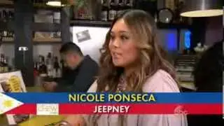 On location:  Kamayan Night at Jeepney- ABC's The Chew