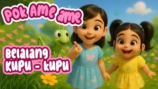 Pok Ame Ame Versi Ela & Biba 🪀 | Lagu Anak Indonesia 3D Ceria & Riang Gembira