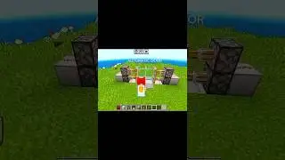Minecraft AUTOMATIC GLASS DOOR TIKTOK HACK 🔥 #minecraft #tiktokhacksminecraft #trending #viral