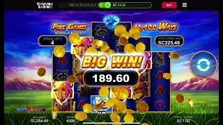 Thank Goodness for Re- triggers !! BiG Win Bonus ! Buffalo Blitz I I
