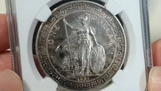 1897(B) Great Britain Trade Dollar (NGC MS63)