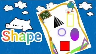 triangle | circle | rectangle | square | shapes | objects | yuvikids@2407