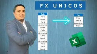 FUNCION UNICOS || MÁS ALLA DE LO BÁSICO || RANGOS NO ADYACENTES Y EN DIFERENTES TABLAS