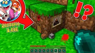 ¡Encontramos la MINI CASA de ZOOTOPIA 2.EXE en Minecraft!