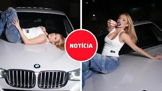 Ana Richelly muda visual e faz ensaio fotogr&aacute;fico com seu carro novo: veja o resultado