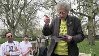 Piers Corbyn speech in Speakers' Corner 30 April 2023