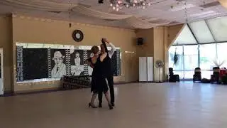 Claudia Jackson  Waltz with Jeff Beegle - Raleigh Ballroom Dancing