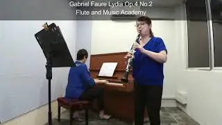 Clarinet ABRSM Grade 3 from 2022, B2 Gabriel Faure Lydia Op 4 No 2