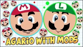 AGAR.IO - I CAN MOD!!! - (AGARIO MODS FUNNY MOMENS)