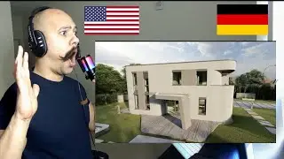 American reacts to The Most Innovative 3D Printed House In The World Mense Korte | German Houses
