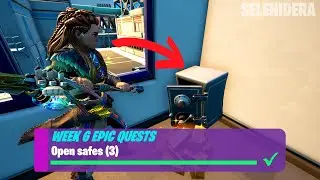 Open safes (3) | Fortnite Week 6 Epic Quests