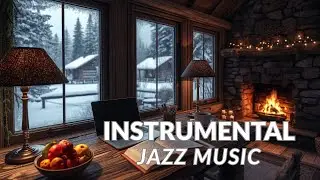 4K Cozy Coffee Shop ☕🎶 Smooth Piano Jazz Music for Relaxing, Studying, Sleeping