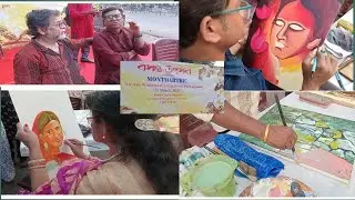 Vasant Utsav Painting Workshop  beside Fine Arts of Academy Kolkata