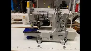 INDUSTRIAL AUTOMATIC COVER STITCH SEWING MACHINE KL664-01-DA-EUT