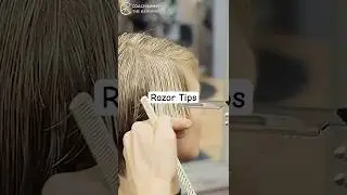 Professional Razor Tips for Perfect Pixie Cuts #shorts #technique #haircut