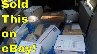 Busy eBay Shipping Day -  I'm swamped!