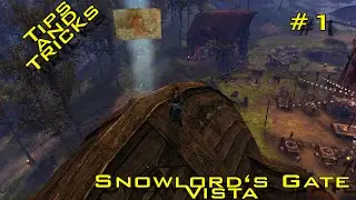 Guild Wars 2 Tips & Tricks #1 - Snowlord's Gate Vista (CZ/ENG)