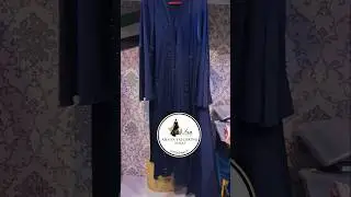 Unique Abaya New Umbrella Design With Crystal Stone & Hand Work ✨ #abaya #burkha #dubai