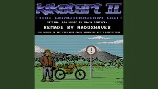 Kikstart II C64 game theme music (synthwave Version)