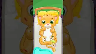 Little Cat Doctor: Pet Vet Game #games #gaming #reels #shortvideo #cat #petgames