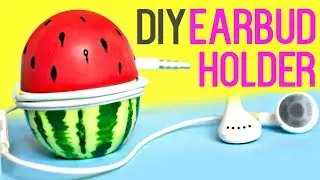 DIY WATERMELON EOS EARPHONE HOLDER | Summer Accessories