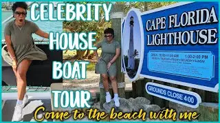 How I spend my day off H-2B || Celebrity house boat tour || Beach
