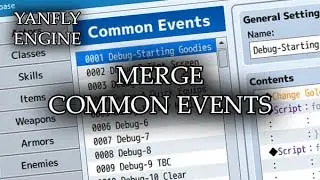 YEP.193 - Merge Common Events - RPG Maker MV