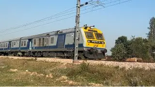 The train mashup transformation between DEMU to ICF Rakes..#train #indianrailways #railway #youtube