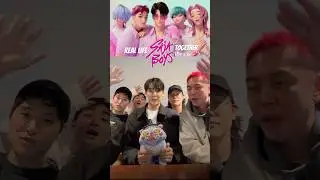 Real life SAJA BOYS together 💖 Andrew Choi Kevin Woo samUIL, Neckwav Danny Chung #kpopdemonhunters