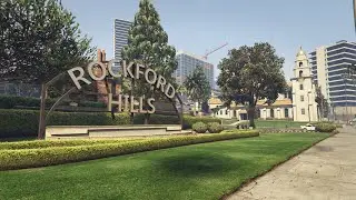[4K] Welcome to Los Santos: Walking Tour of Rockford Hills in GTA V