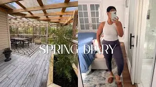 Our COVERED DECK Is Complete | DIY Raised Beds & Planter Boxes| Spring diary Ep.6