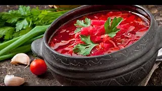 БОРЩ на ВОДЕ!!! Как приготовить вкусный борщ без мяса?!
