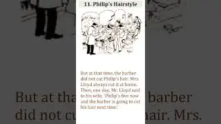 11. Philip's Haircut. Учим английский легко и весело! Jokes in English for A1 Students