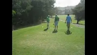 Triple Happy Gilmore Golf Swing Gone Wrong