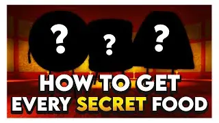 How To Unlock EVERY SECRET FOOD in Secret Staycation on Roblox! 🤫🎁