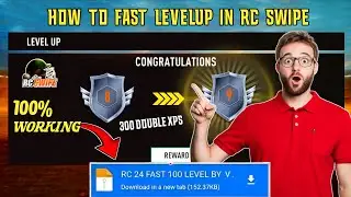 Fast Levelup Trick In Real Cricket Swipe|Zip File Download Link On Discription|Double Xps Working 
