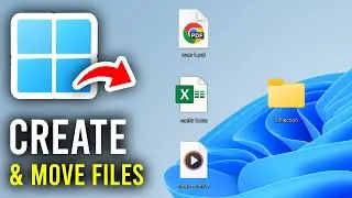 How To Create Folders and Move Files Into Folders - Step By Step