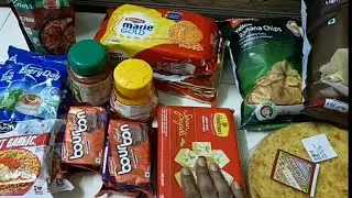 Indian snacks shopping | Food Items haul | Shopping | Grocery Haul |Biscuits | Chips | Sauce