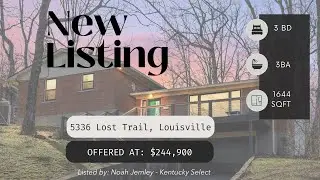 It's a mid century modern DREAM HOUSE. Right here in Louisville Kentucky!
