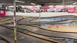 Schumacher Cat PB laps at Hoosier RC Hobbyplex
