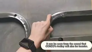 the comparison between CONCO 's  esd smt stainless pcb trolley carts to other supplier pcb carts