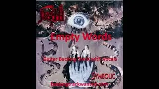 Backing Track Guitar - Empty Words - With original vocals - DEATH