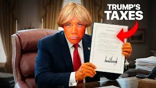 Trump Does His Taxes ASMR